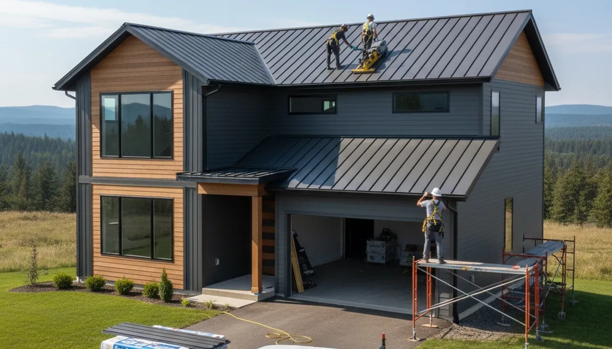 Vinyl siding installation for a Kansas City, MO home exterior by Next Level Exteriors