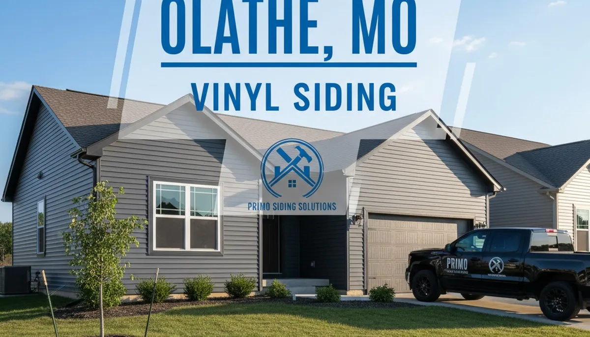 Professional vinyl siding installation on home exterior in Kansas City, MO